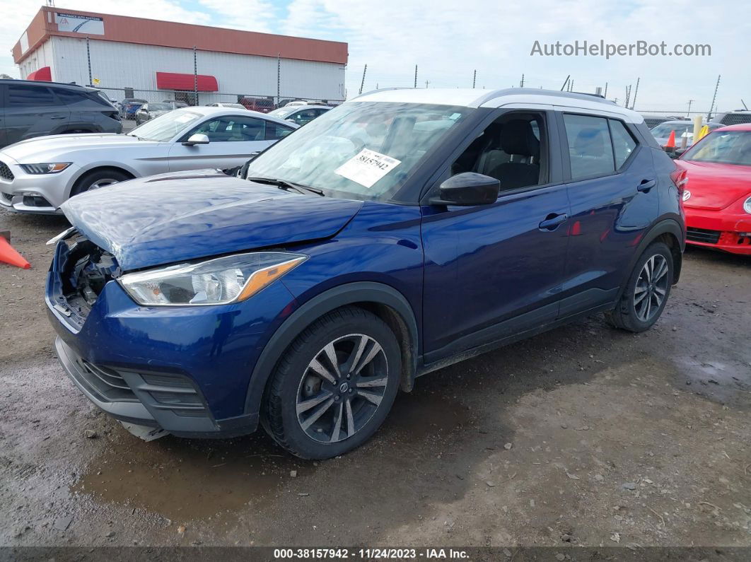 2020 Nissan Kicks Sv Xtronic Cvt Blue vin: 3N1CP5CV1LL490844