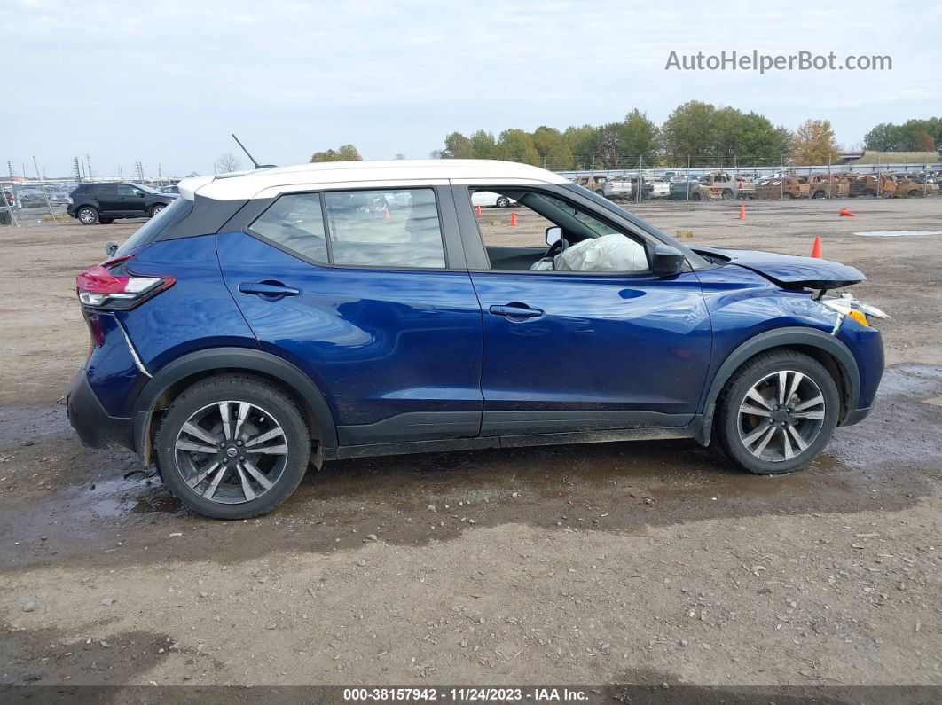 2020 Nissan Kicks Sv Xtronic Cvt Синий vin: 3N1CP5CV1LL490844