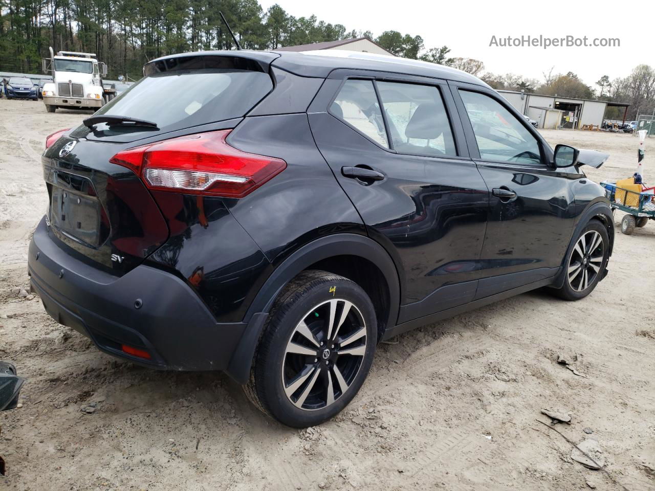 2020 Nissan Kicks Sv Черный vin: 3N1CP5CV1LL516066