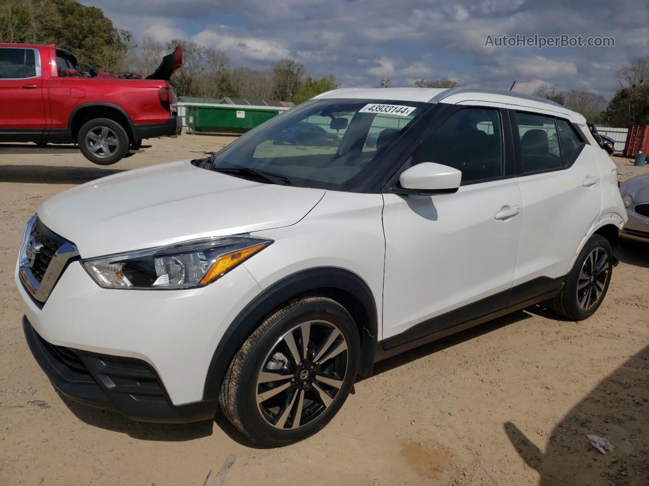 2020 Nissan Kicks Sv White vin: 3N1CP5CV1LL533272