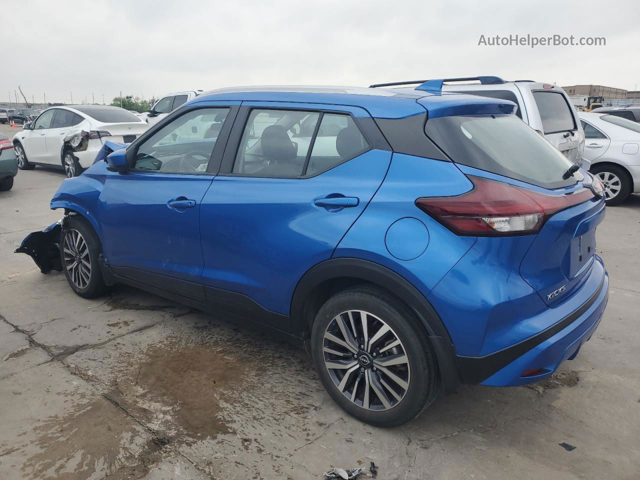 2022 Nissan Kicks Sv Blue vin: 3N1CP5CV1NL480222