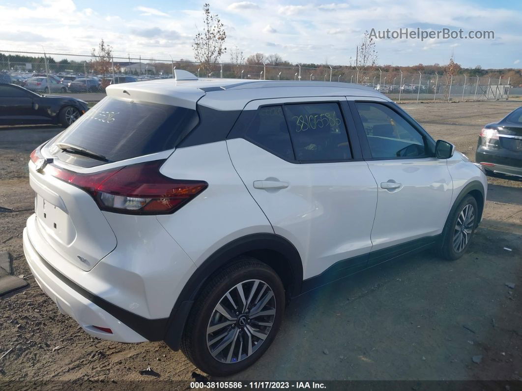 2022 Nissan Kicks Sv Xtronic Cvt Белый vin: 3N1CP5CV1NL484822