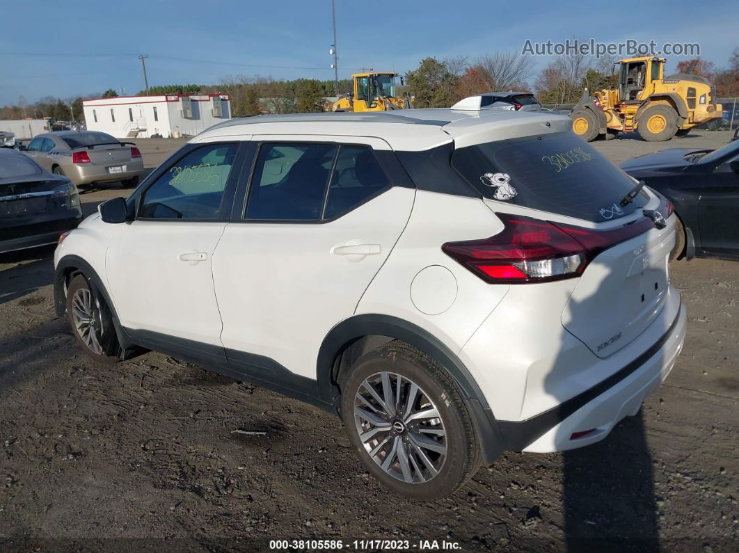 2022 Nissan Kicks Sv Xtronic Cvt White vin: 3N1CP5CV1NL484822