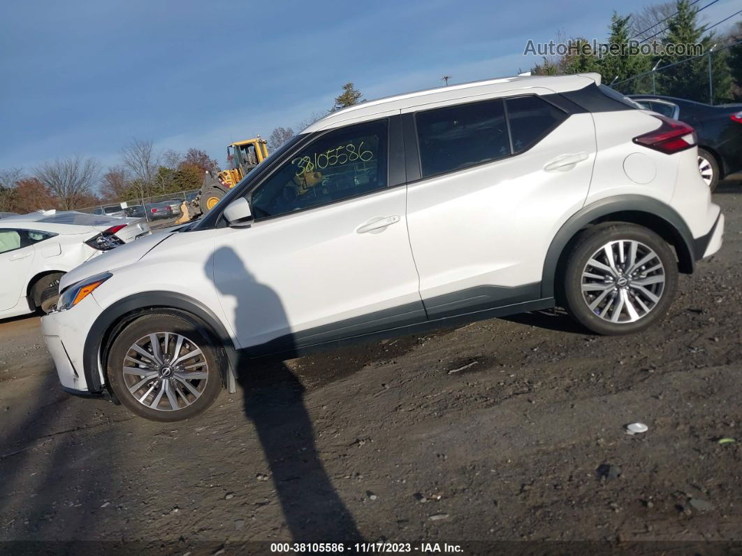 2022 Nissan Kicks Sv Xtronic Cvt White vin: 3N1CP5CV1NL484822