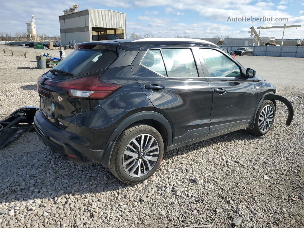 2022 Nissan Kicks Sv Черный vin: 3N1CP5CV1NL508133