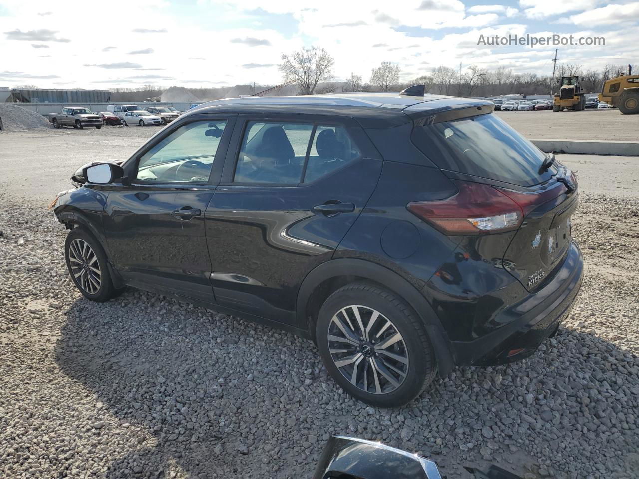 2022 Nissan Kicks Sv Черный vin: 3N1CP5CV1NL508133