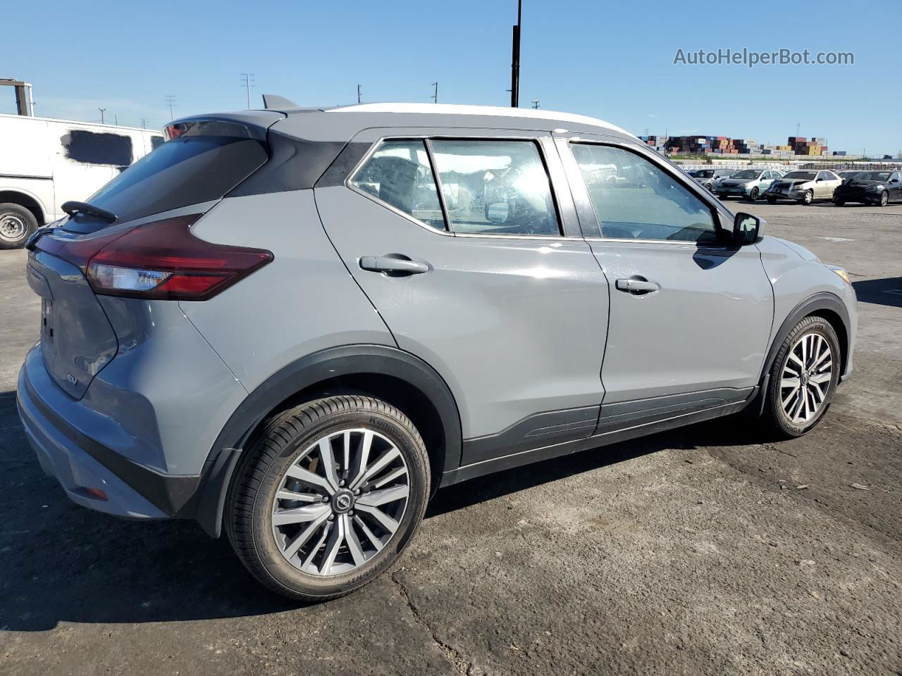 2022 Nissan Kicks Sv Gray vin: 3N1CP5CV1NL514952