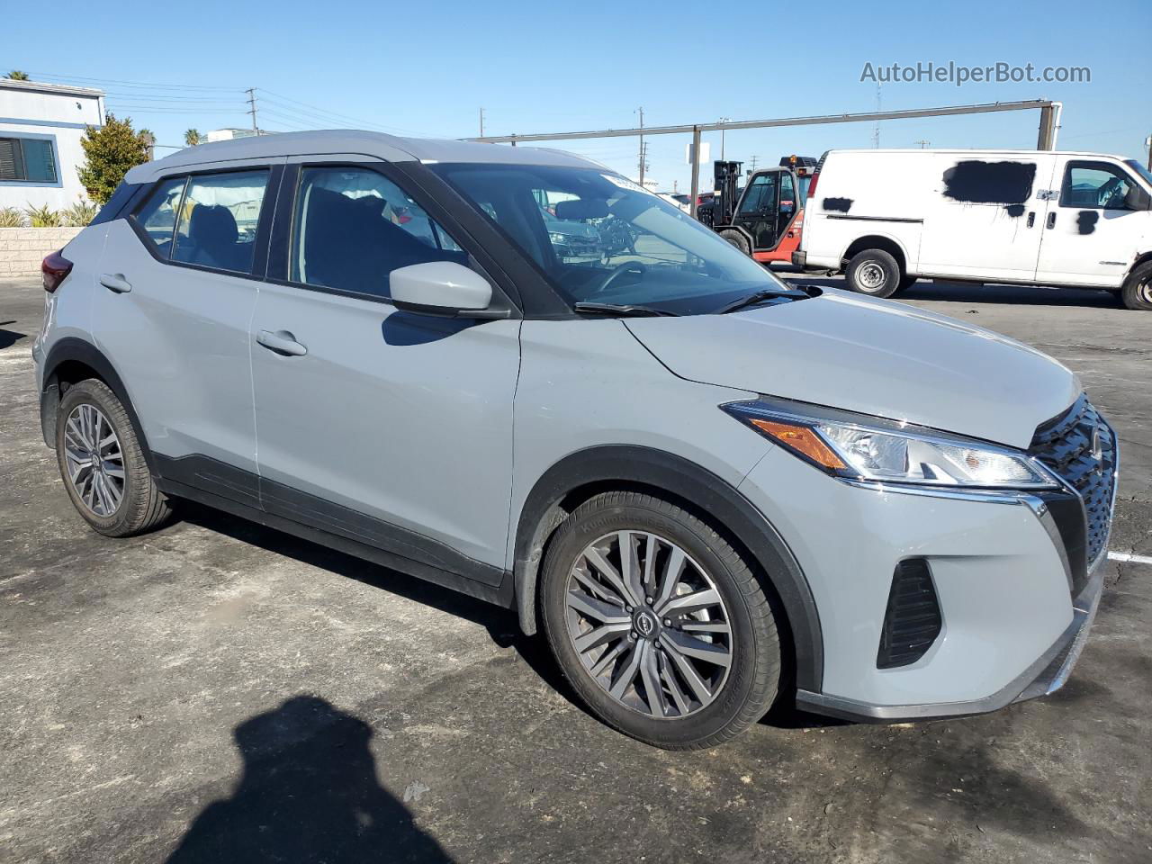 2022 Nissan Kicks Sv Gray vin: 3N1CP5CV1NL514952