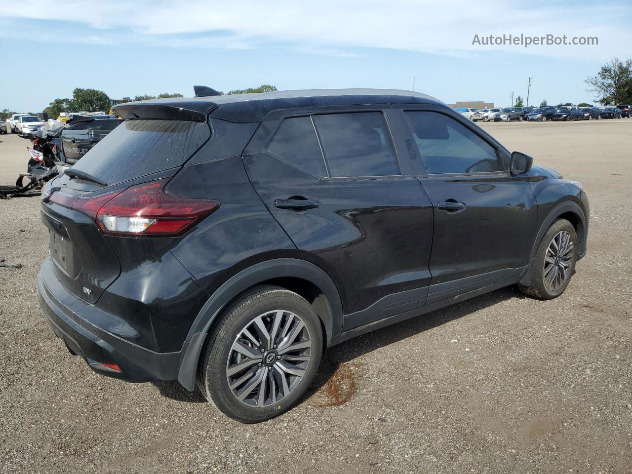 2022 Nissan Kicks Sv Черный vin: 3N1CP5CV1NL521724