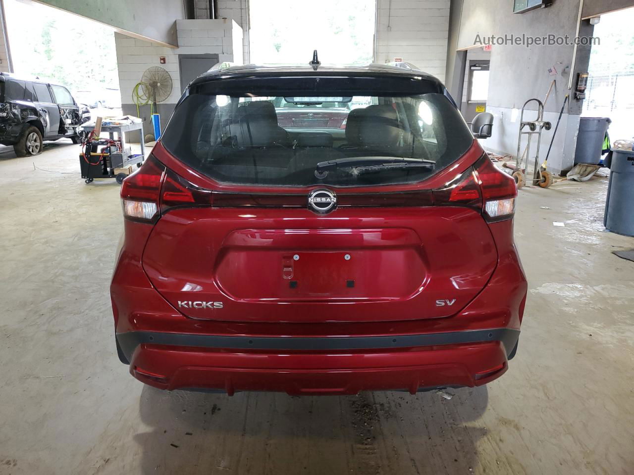 2022 Nissan Kicks Sv Red vin: 3N1CP5CV1NL528575