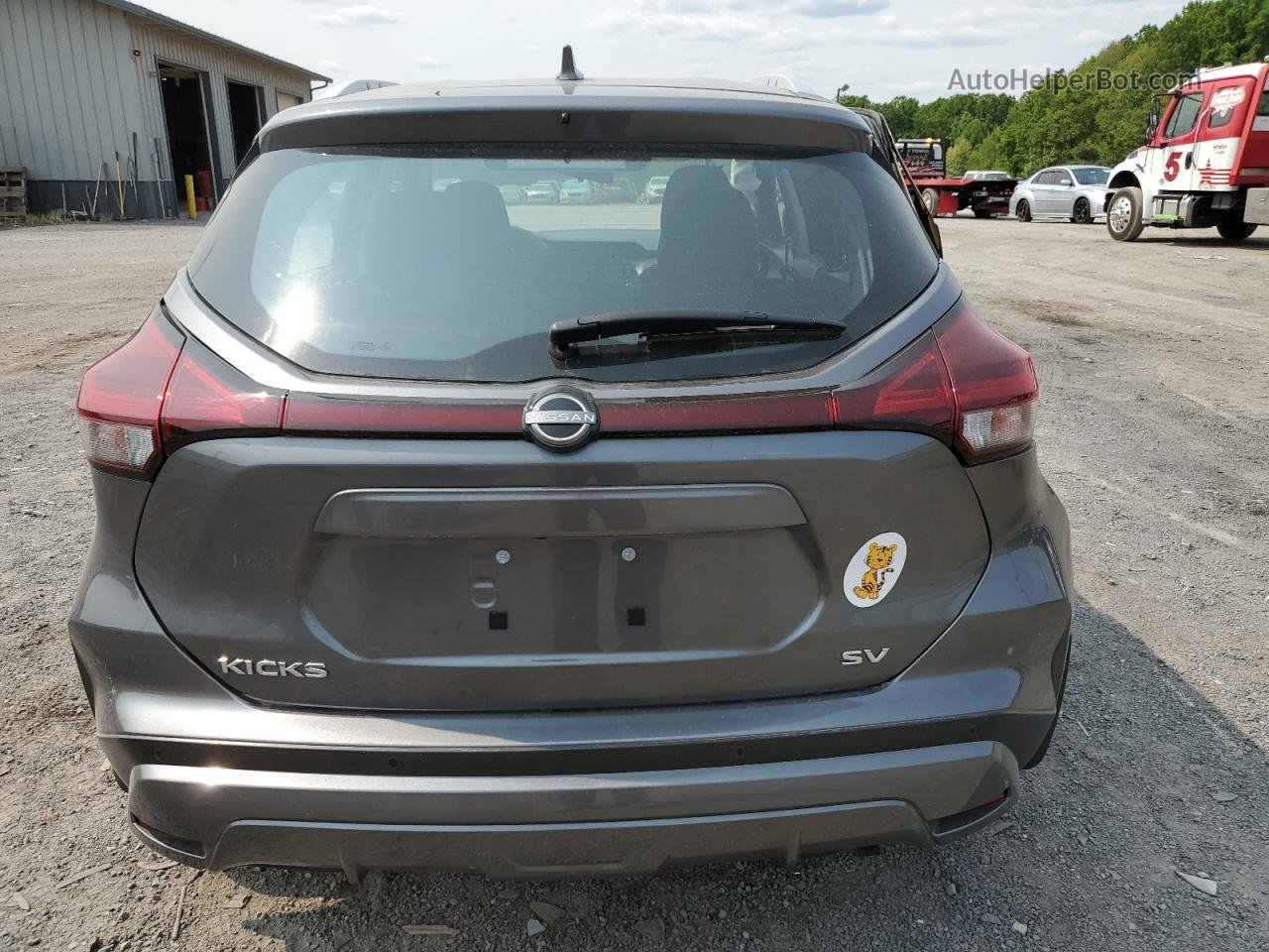 2022 Nissan Kicks Sv Gray vin: 3N1CP5CV1NL530407