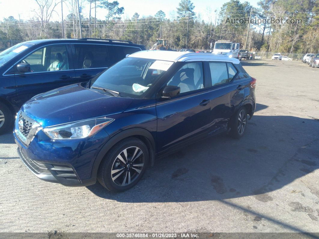 2020 Nissan Kicks Sv Blue vin: 3N1CP5CV2LL478234