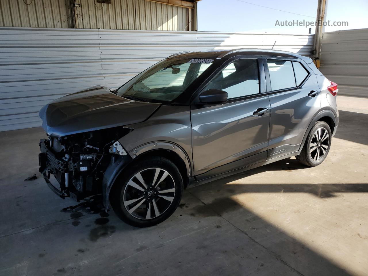 2020 Nissan Kicks Sv Серый vin: 3N1CP5CV2LL497219