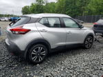 2020 Nissan Kicks Sv Серебряный vin: 3N1CP5CV2LL514214