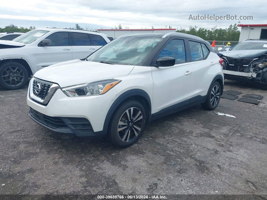 2020 Nissan Kicks Sv Xtronic Cvt White vin: 3N1CP5CV2LL542210