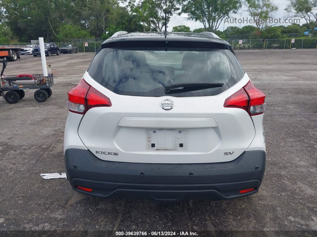 2020 Nissan Kicks Sv Xtronic Cvt White vin: 3N1CP5CV2LL542210