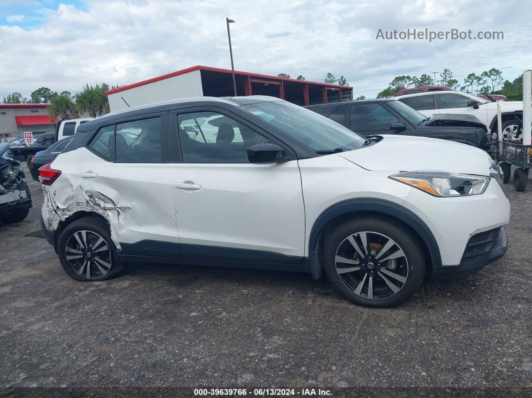 2020 Nissan Kicks Sv Xtronic Cvt White vin: 3N1CP5CV2LL542210