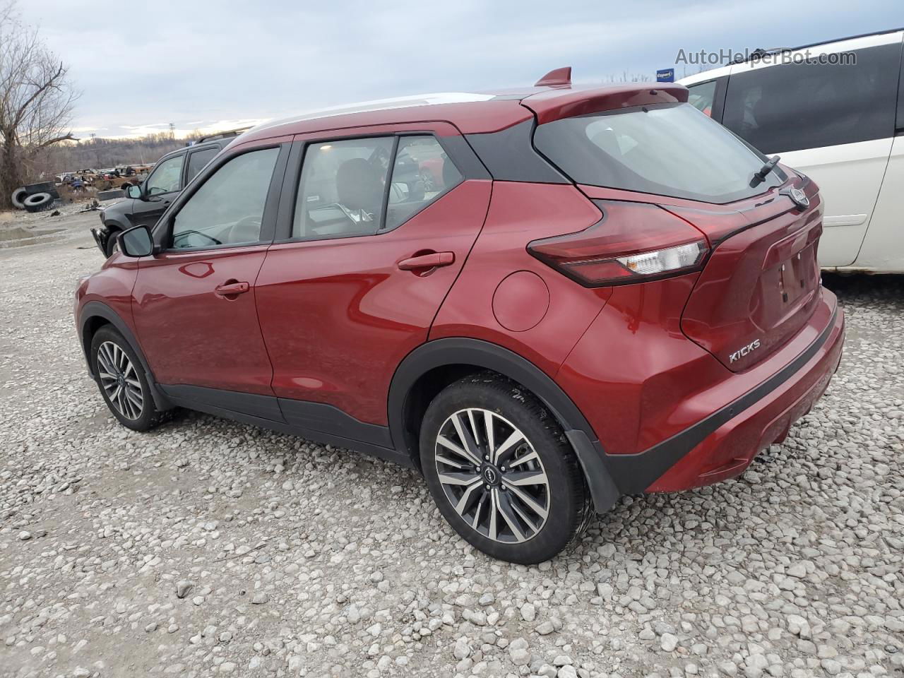 2022 Nissan Kicks Sv Red vin: 3N1CP5CV2NL492184