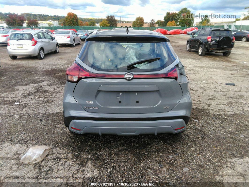 2022 Nissan Kicks Sv Gray vin: 3N1CP5CV2NL501319