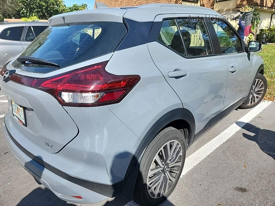 2022 Nissan Kicks Sv Gray vin: 3N1CP5CV2NL515723