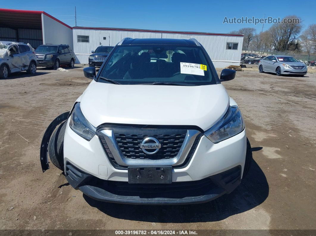 2020 Nissan Kicks Sv Xtronic Cvt White vin: 3N1CP5CV3LL535766