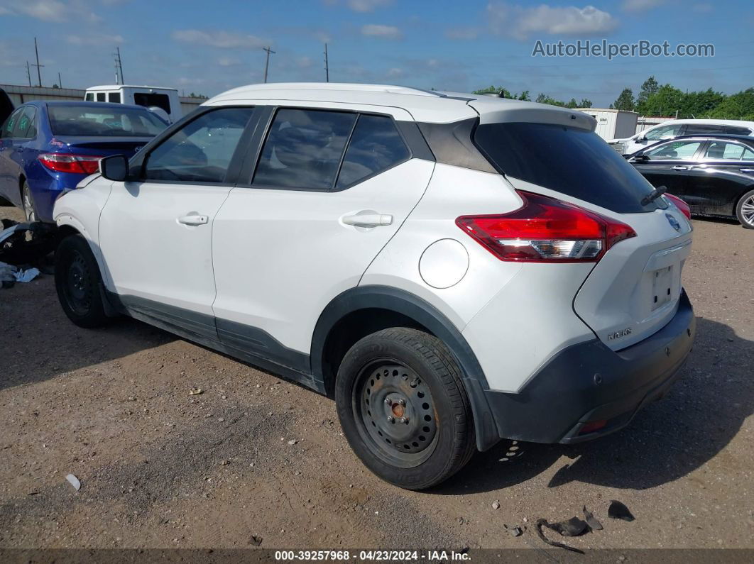 2020 Nissan Kicks Sv Xtronic Cvt White vin: 3N1CP5CV3LL578651