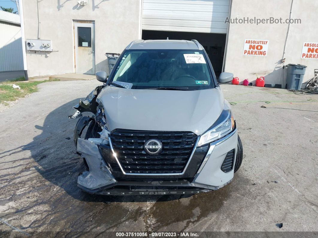 2022 Nissan Kicks Sv Gray vin: 3N1CP5CV3NL482733