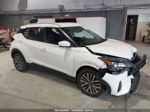 2022 Nissan Kicks Sv Xtronic Cvt White vin: 3N1CP5CV3NL490301