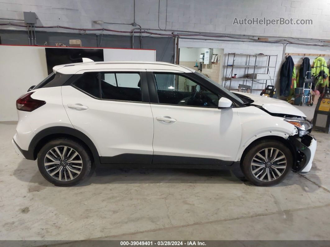 2022 Nissan Kicks Sv Xtronic Cvt White vin: 3N1CP5CV3NL490301