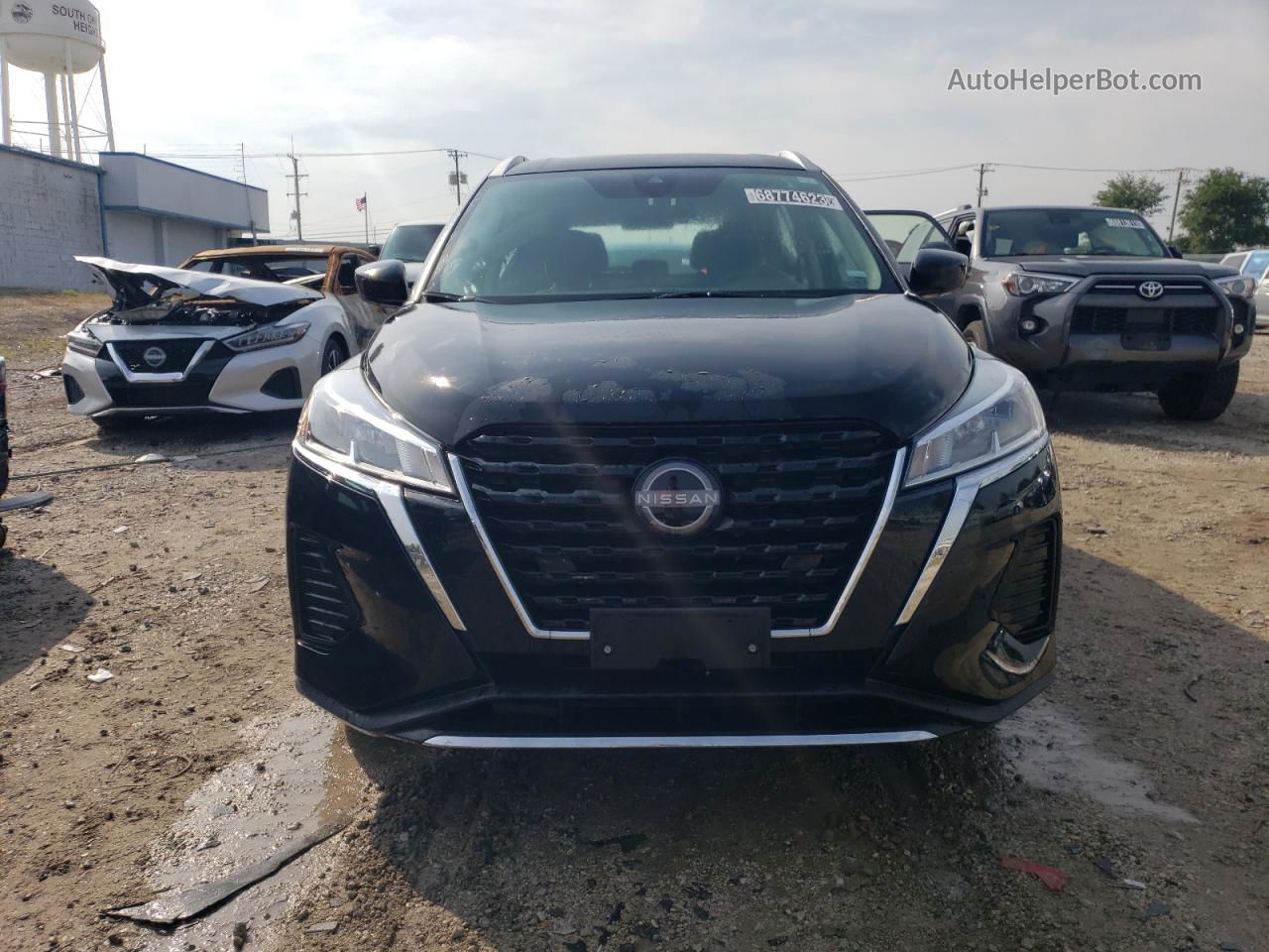 2022 Nissan Kicks Sv Черный vin: 3N1CP5CV3NL504357