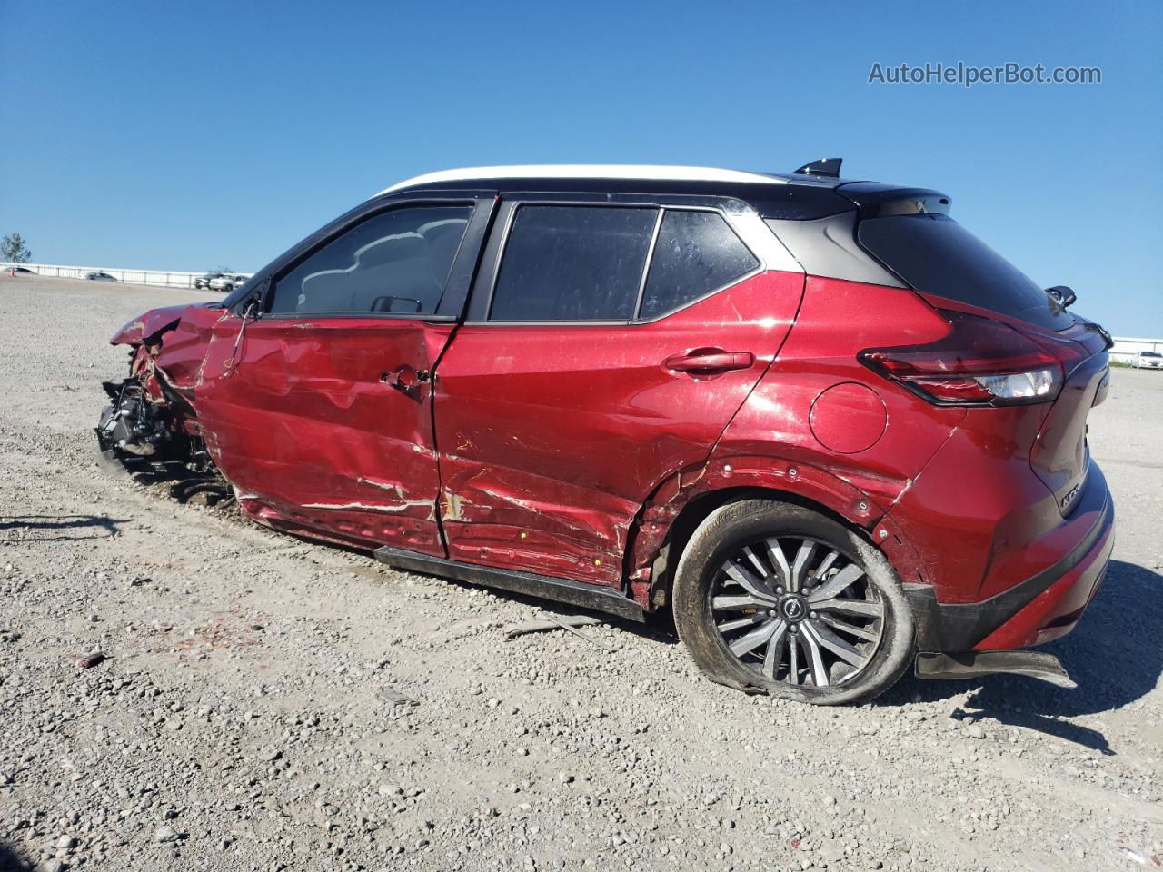 2022 Nissan Kicks Sv Red vin: 3N1CP5CV3NL508232