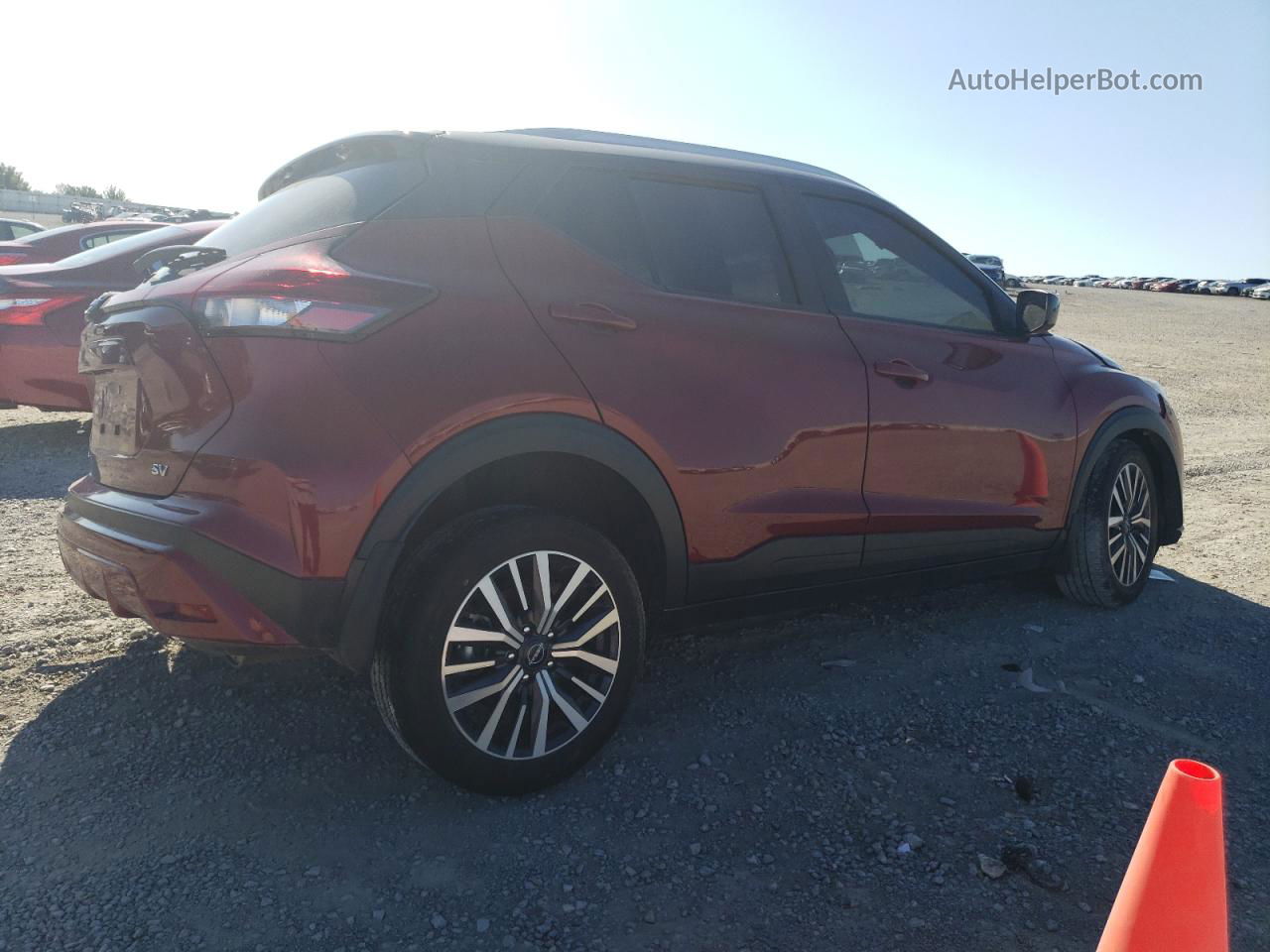 2022 Nissan Kicks Sv Red vin: 3N1CP5CV3NL508232