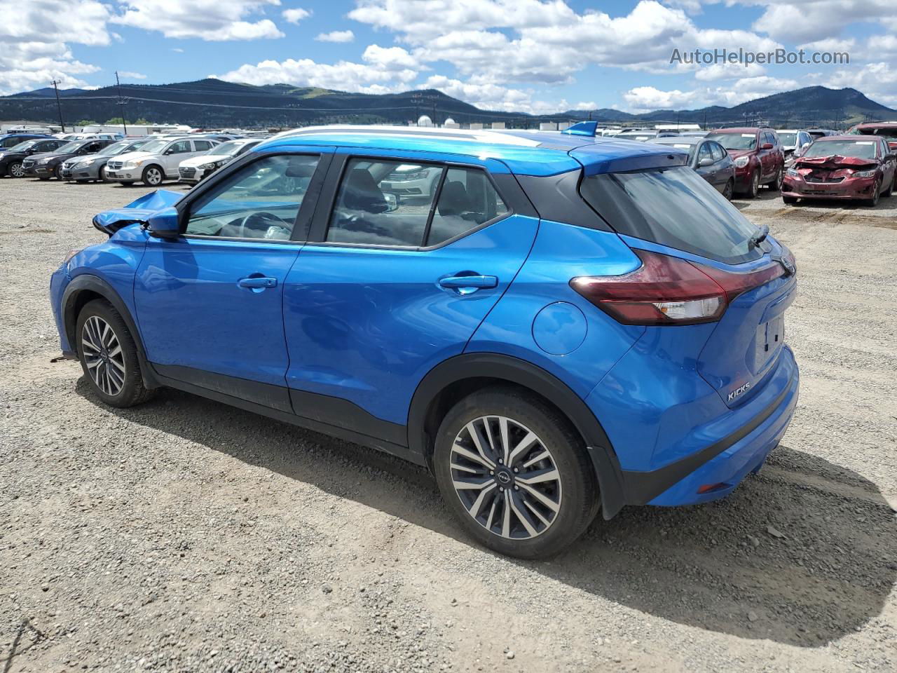 2022 Nissan Kicks Sv Blue vin: 3N1CP5CV3NL520106