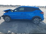 2022 Nissan Kicks Sv Xtronic Cvt Blue vin: 3N1CP5CV3NL526925