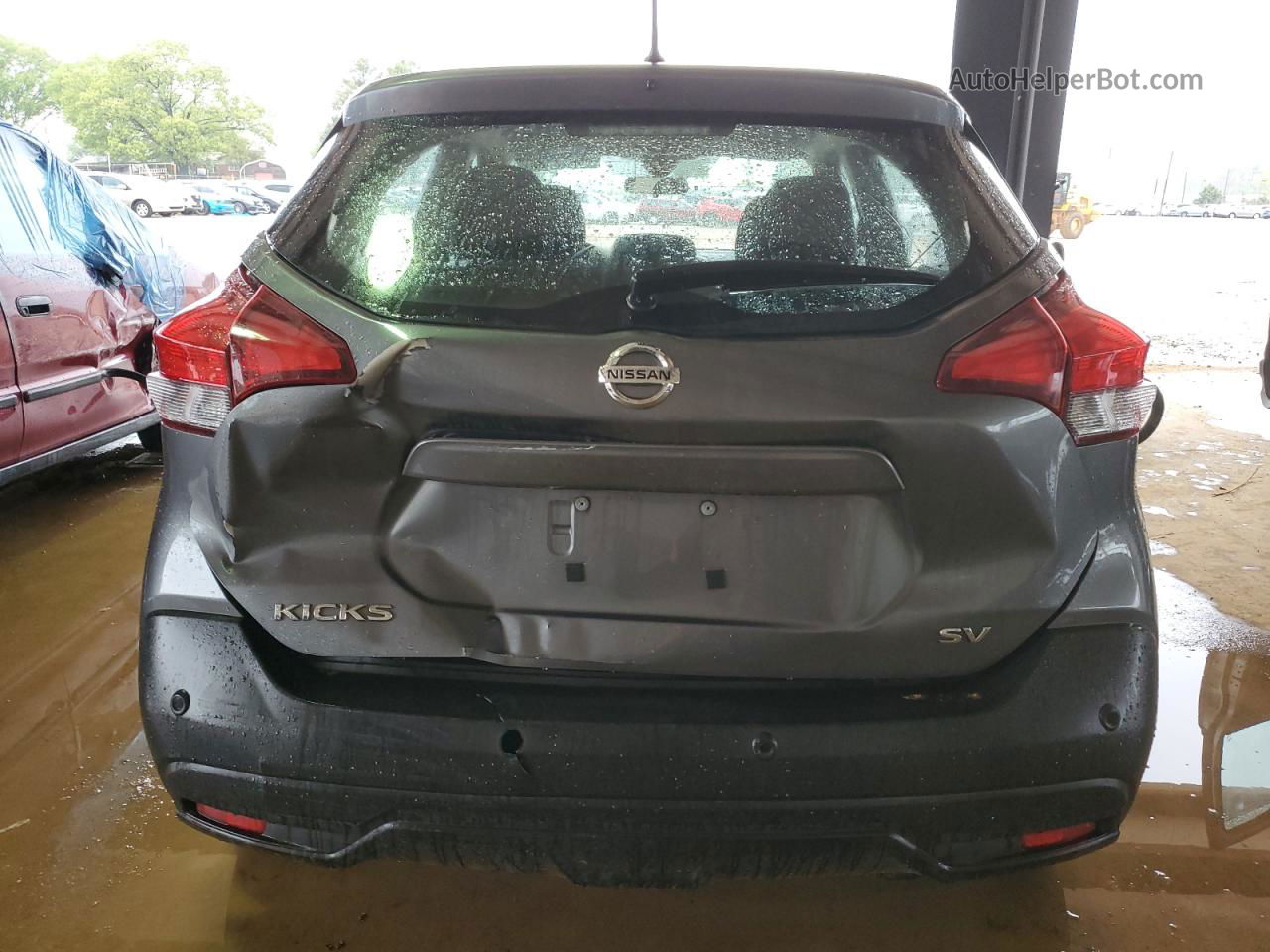 2020 Nissan Kicks Sv Gray vin: 3N1CP5CV4LL487100