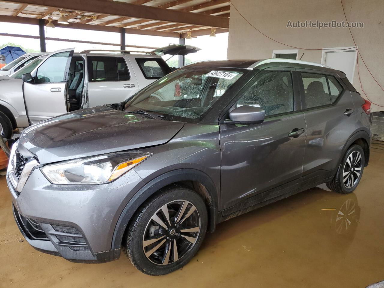 2020 Nissan Kicks Sv Gray vin: 3N1CP5CV4LL487100