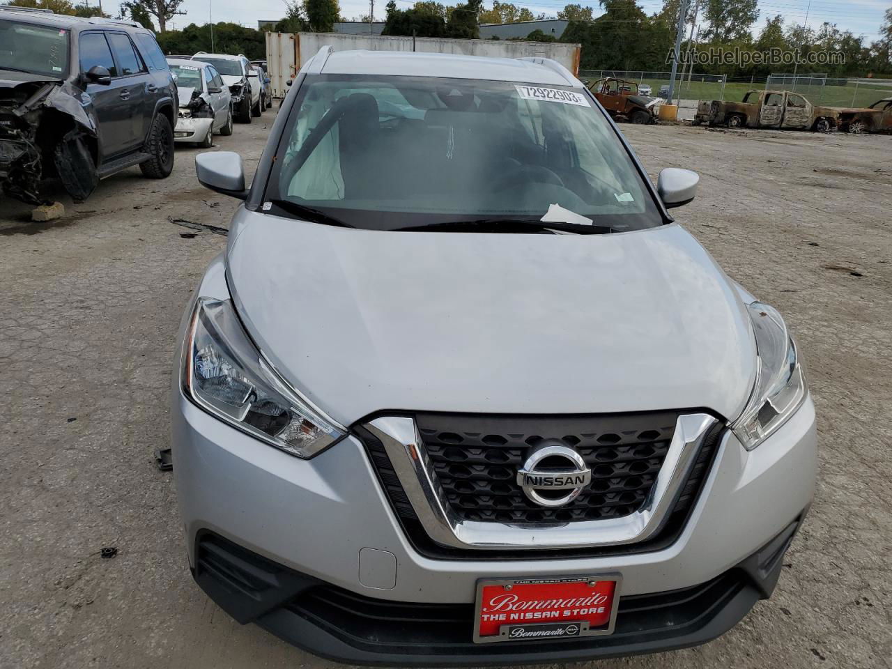 2020 Nissan Kicks Sv Silver vin: 3N1CP5CV4LL509791