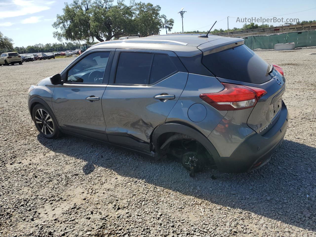 2020 Nissan Kicks Sv Серый vin: 3N1CP5CV4LL516725