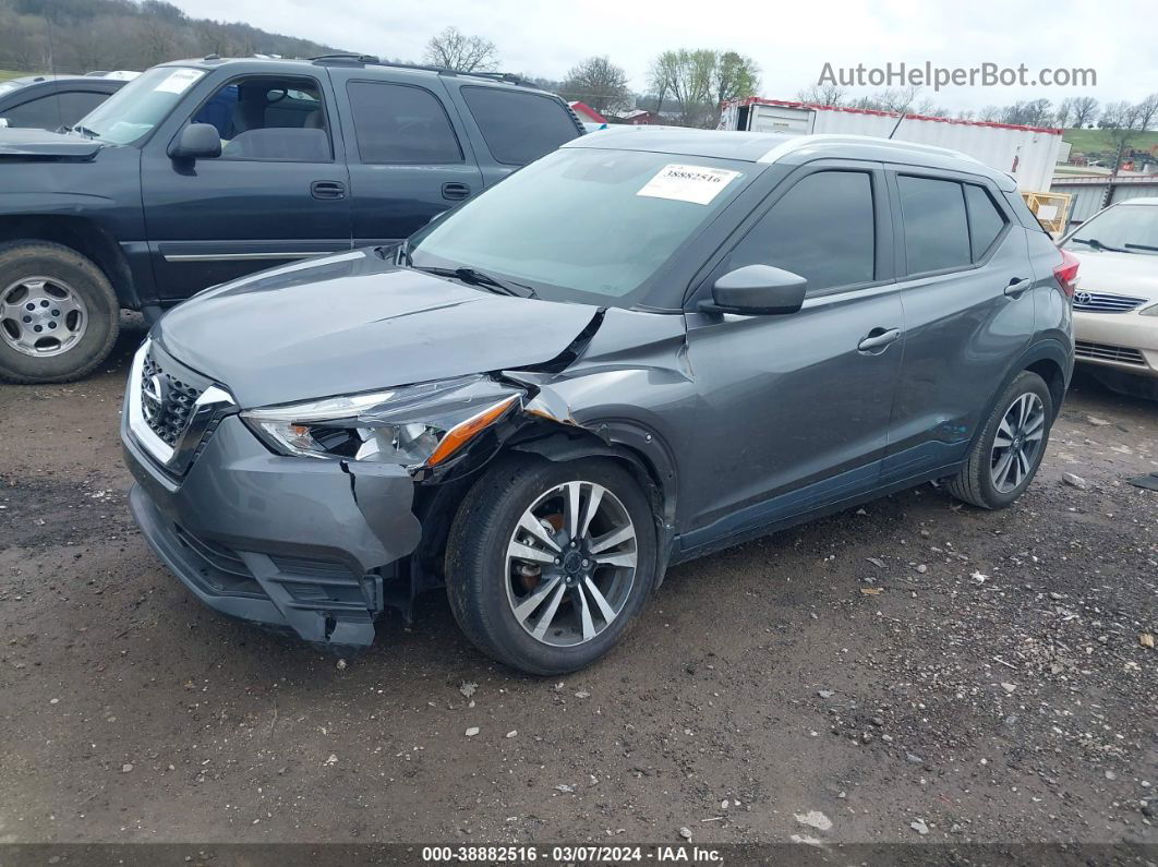 2020 Nissan Kicks Sv Xtronic Cvt Gray vin: 3N1CP5CV4LL540071