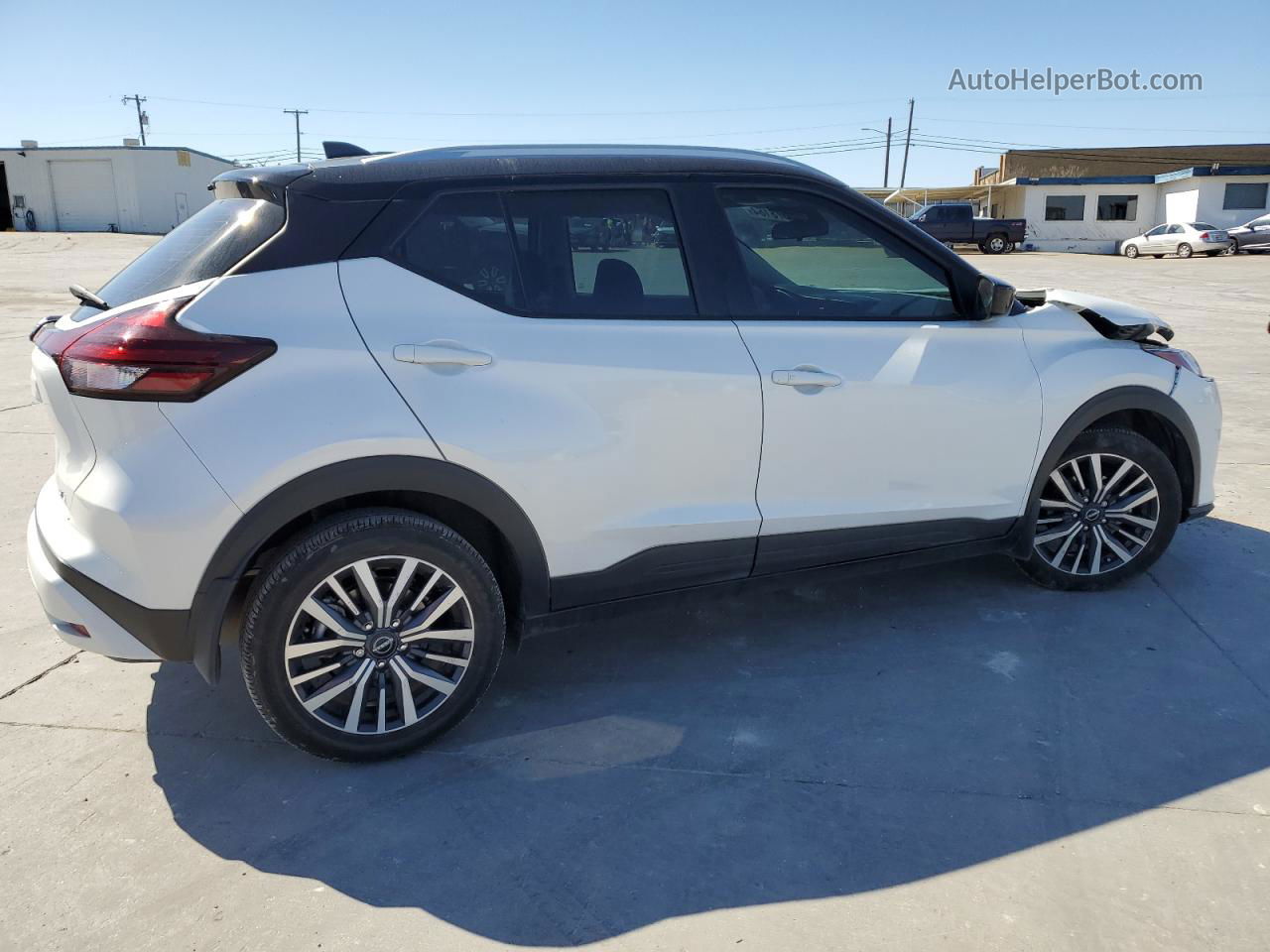 2022 Nissan Kicks Sv White vin: 3N1CP5CV4NL478562