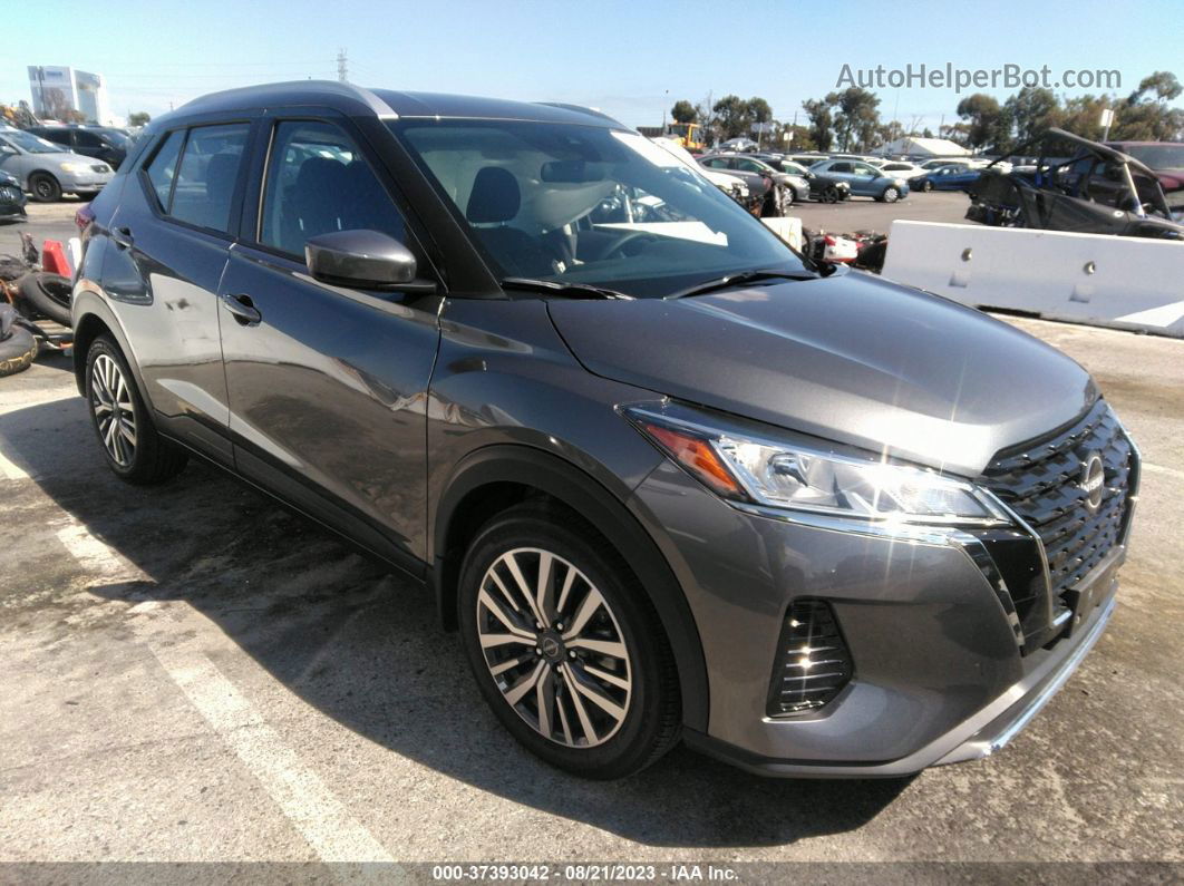 2022 Nissan Kicks Sv Gray vin: 3N1CP5CV4NL509003