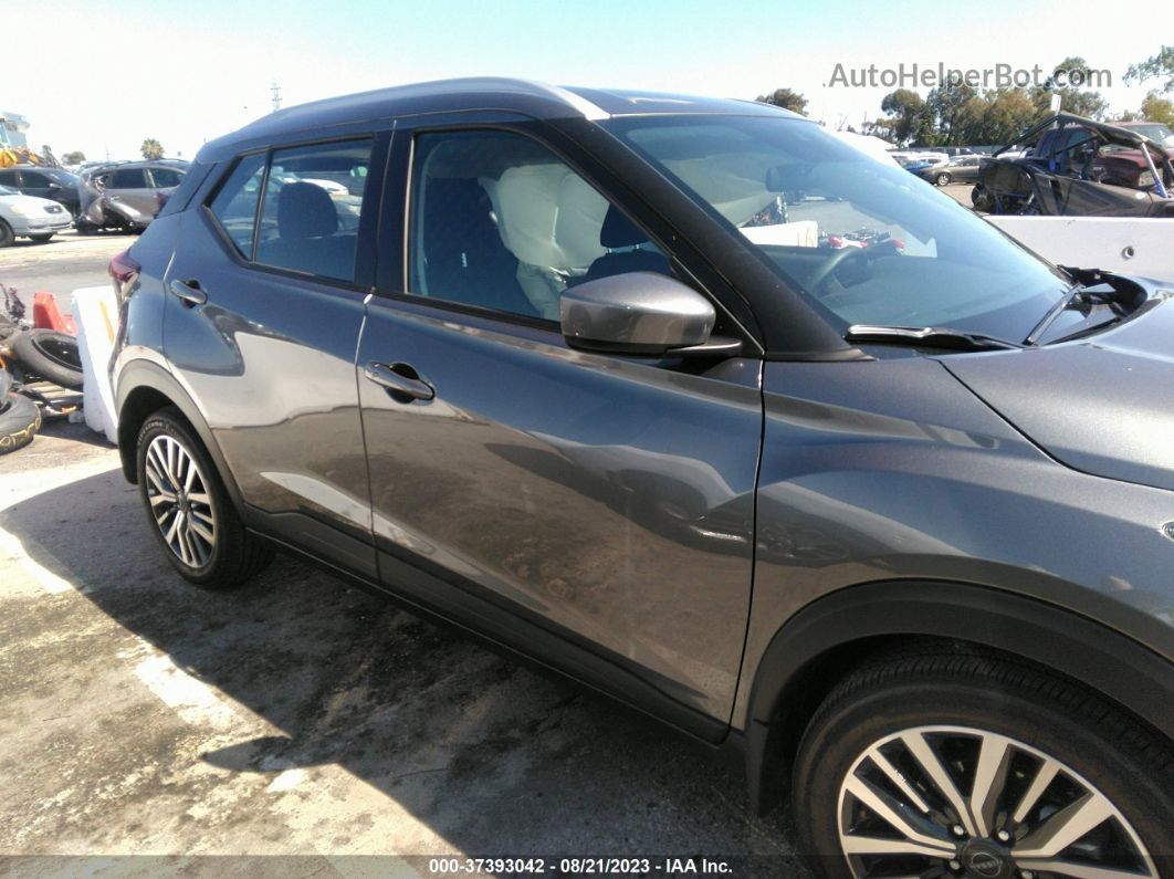 2022 Nissan Kicks Sv Серый vin: 3N1CP5CV4NL509003