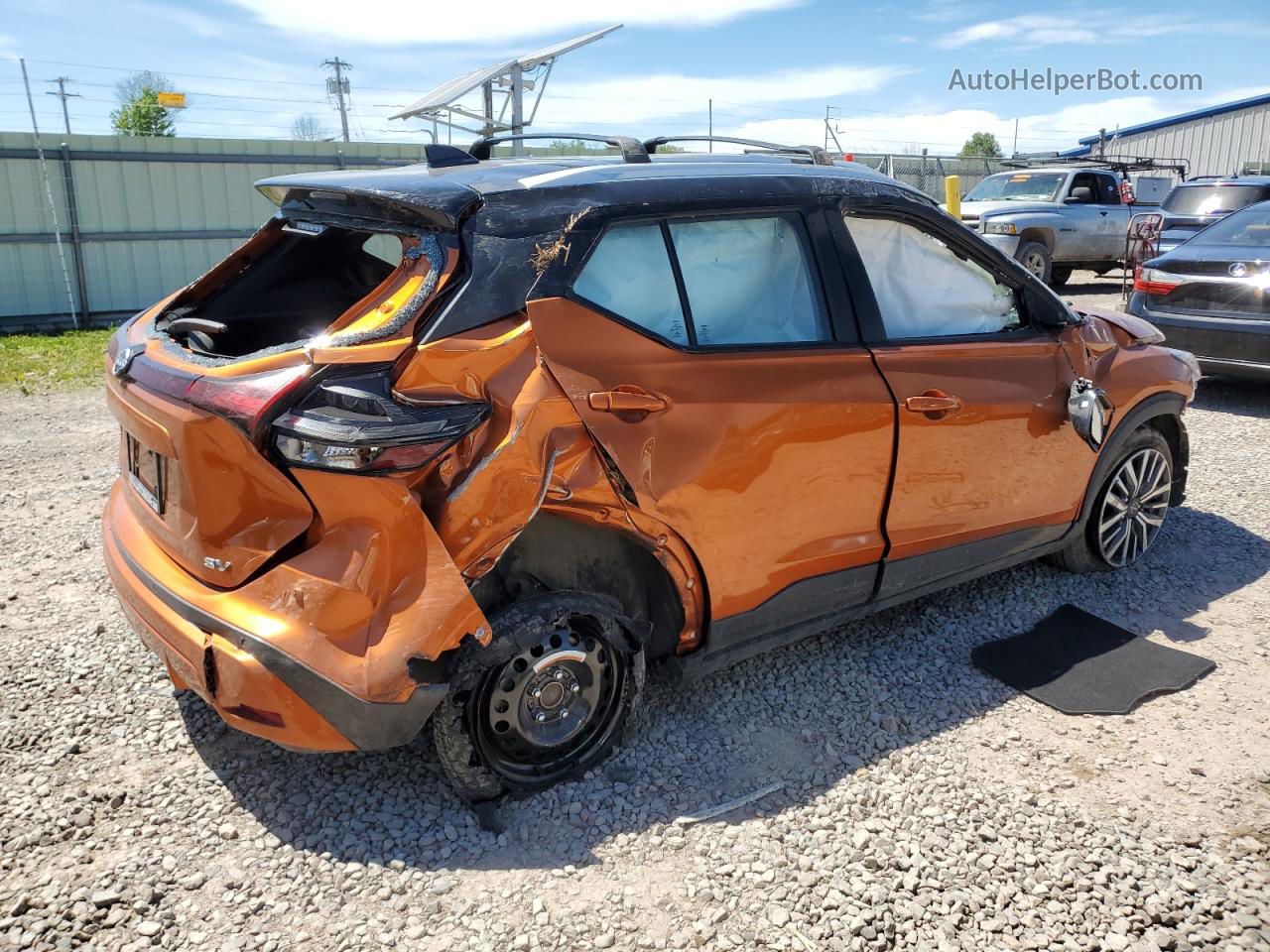 2022 Nissan Kicks Sv Orange vin: 3N1CP5CV4NL528666