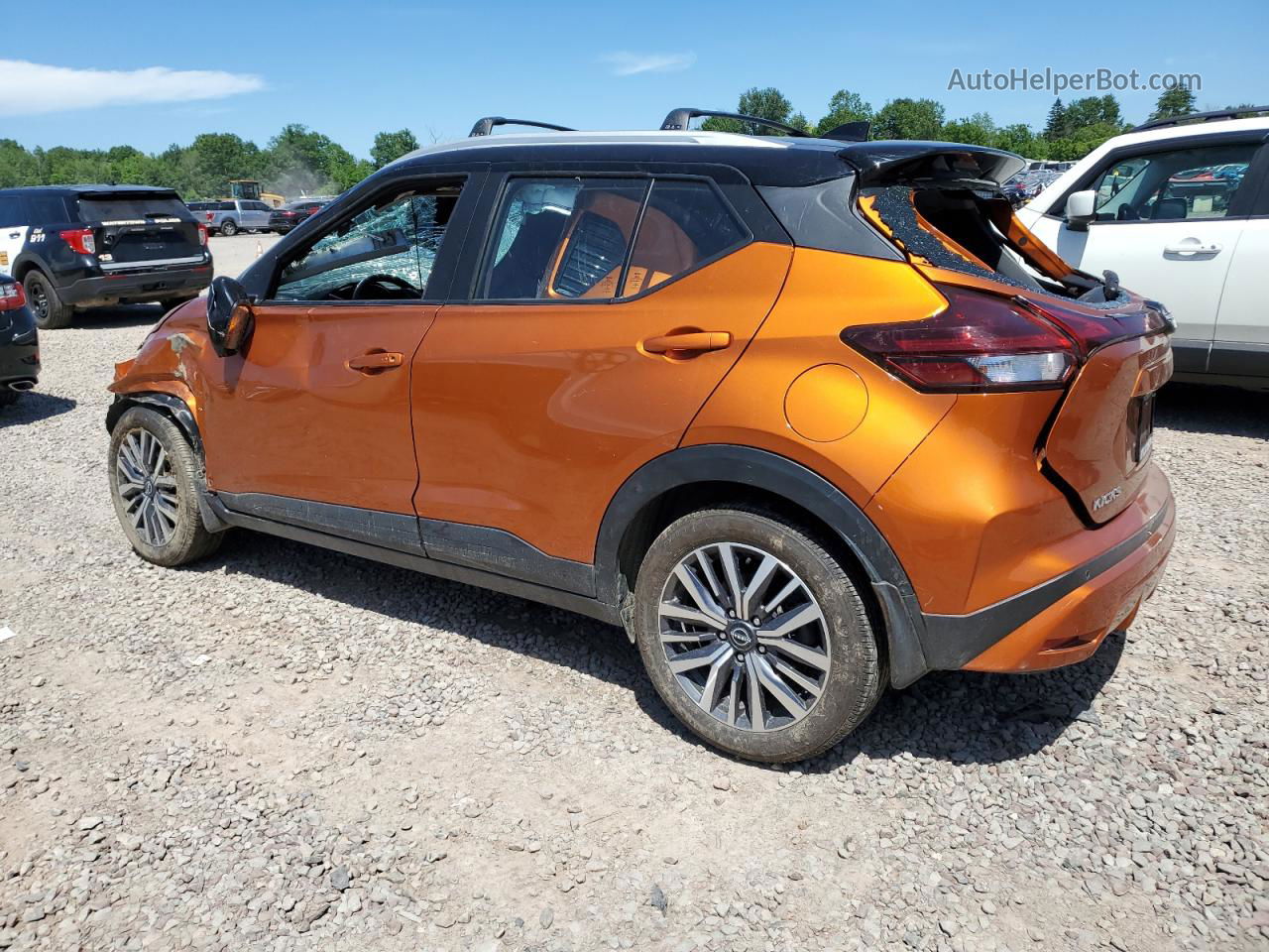 2022 Nissan Kicks Sv Orange vin: 3N1CP5CV4NL528666