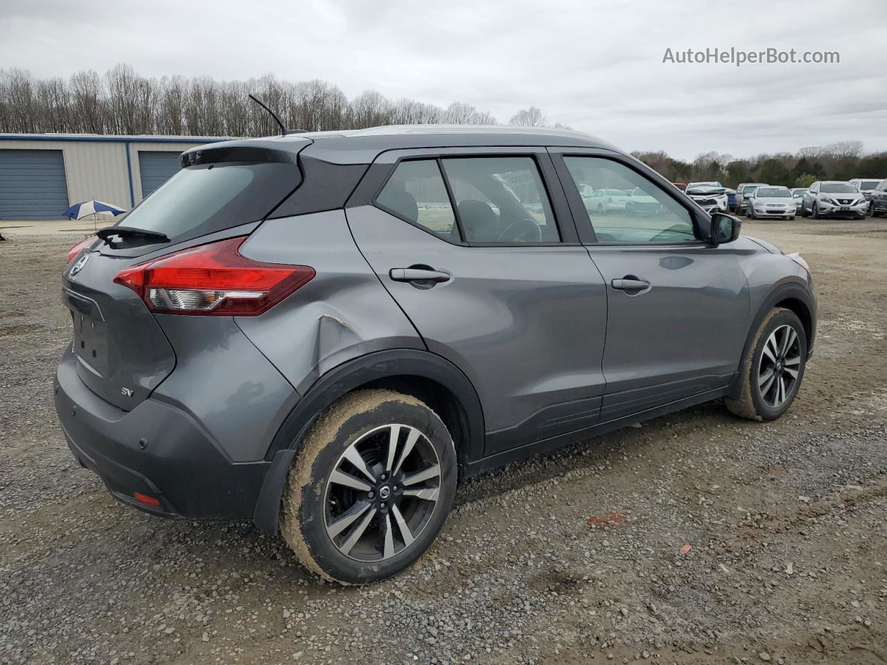 2020 Nissan Kicks Sv Gray vin: 3N1CP5CV5LL494914