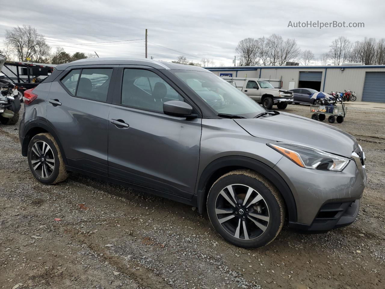 2020 Nissan Kicks Sv Gray vin: 3N1CP5CV5LL494914