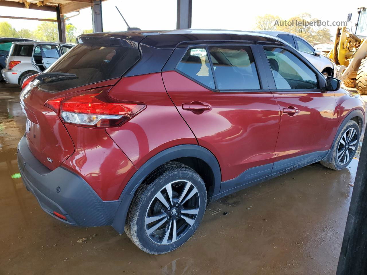 2020 Nissan Kicks Sv Maroon vin: 3N1CP5CV5LL510755