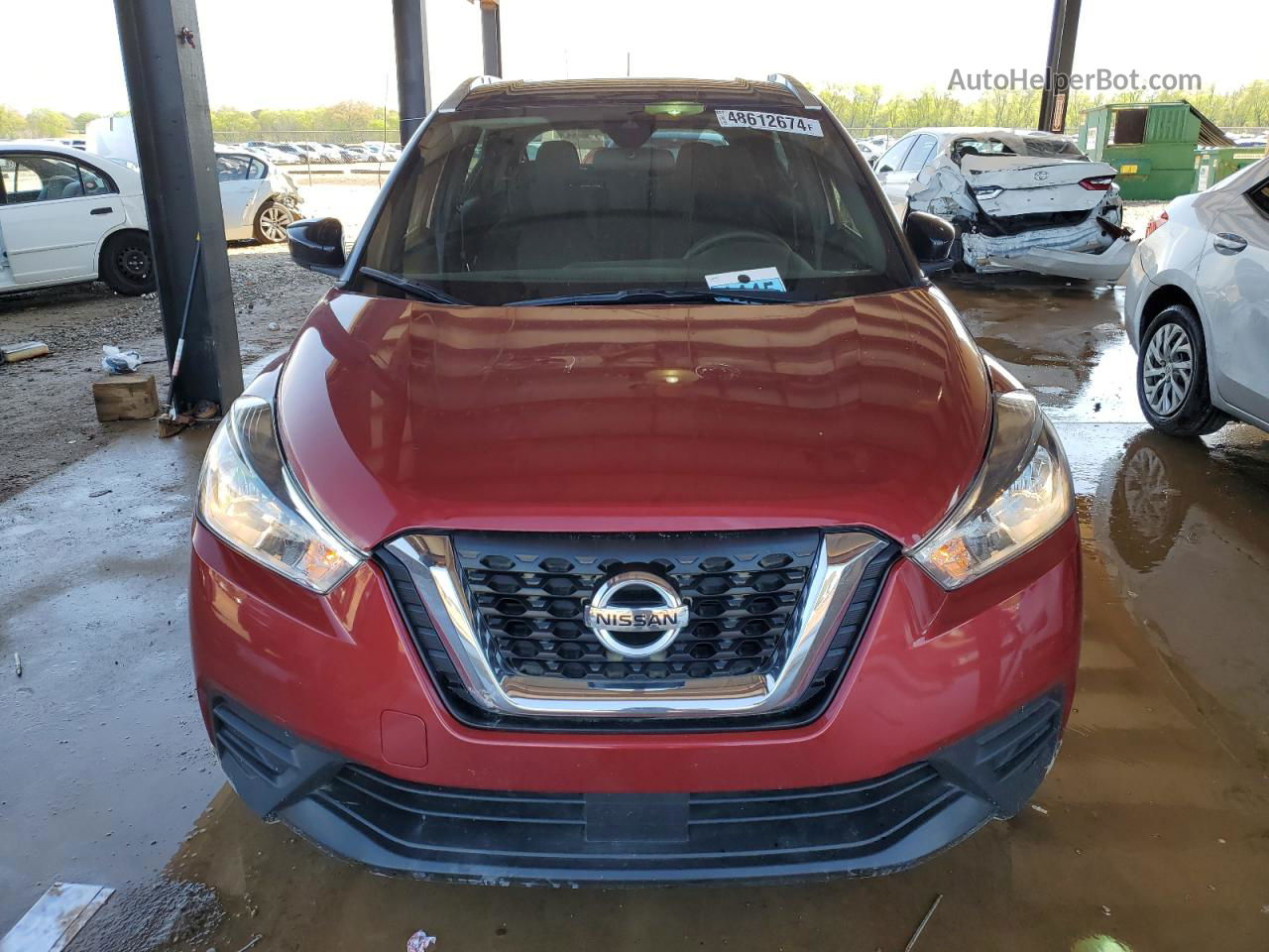 2020 Nissan Kicks Sv Maroon vin: 3N1CP5CV5LL510755