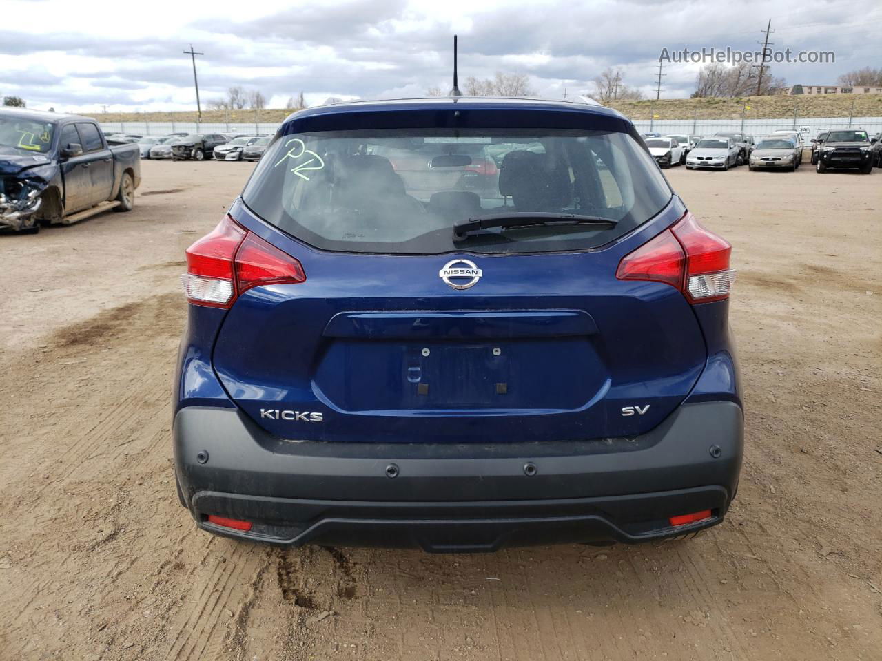 2020 Nissan Kicks Sv Blue vin: 3N1CP5CV5LL577839