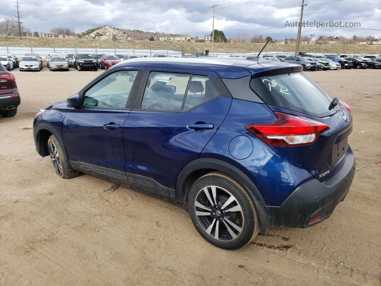 2020 Nissan Kicks Sv Blue vin: 3N1CP5CV5LL577839